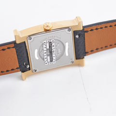Hermes Heure H Hour Watch Black Small 25mm