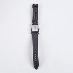 Hermes Heure H Watch Black Diamond Small 25mm