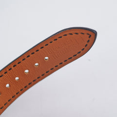 Hermes Heure H Watch Black Diamond Small 25mm
