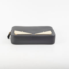 Fendi Monster Bug Eye Black Crossbody Bag