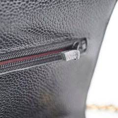 Chanel Black Wallet On Chain WOC Caviar Black