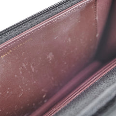 Chanel Black Wallet On Chain WOC Caviar Black