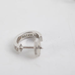 Cartier Love Earrings White Gold