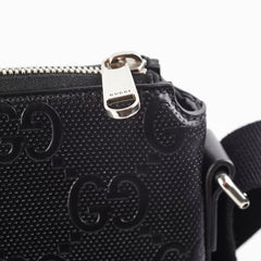 Gucci Mens Monogram Black Crossbody Bag