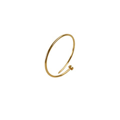 Cartier Juste Un Clou Small Yellow Gold Size 17 Bracelet