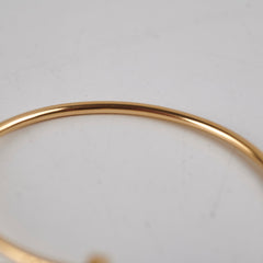 Cartier Juste Un Clou Small Yellow Gold Size 17 Bracelet