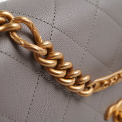 Chanel Grey Affinity Caviar Crossbody