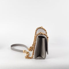 Chanel Grey Affinity Caviar Crossbody