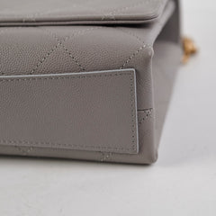 Chanel Grey Affinity Caviar Crossbody