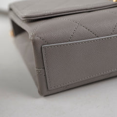 Chanel Grey Affinity Caviar Crossbody