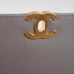 Chanel Grey Affinity Caviar Crossbody
