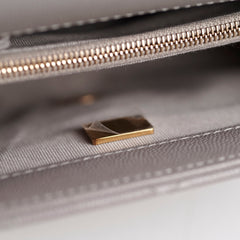 Chanel Grey Affinity Caviar Crossbody