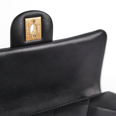 Chanel Mini Rectangular Black Lambskin