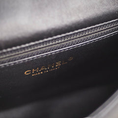 Chanel Mini Rectangular Black Lambskin