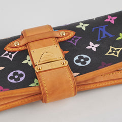 Louis Vuitton Multicolor Monogram Shoulder Bag Black