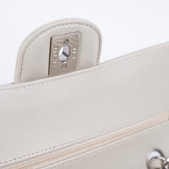 Chanel Classic Flap Small Lambskin Chevron Cream - Series 31