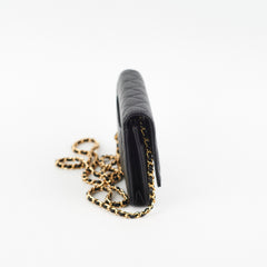 Chanel Wallet On Chain WOC Black Caviar GHW - Series 28