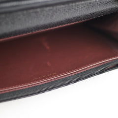 Chanel Wallet On Chain WOC Black Caviar GHW - Series 28