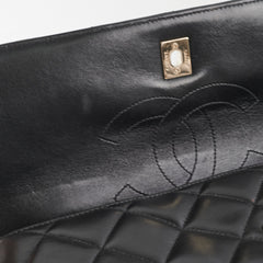 Chanel CC Trendy Medium Black Lambskin