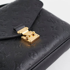 Louis Vuitton Pochette Metis Empreinte Black
