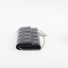 Dior Wallet on Chain WOC Black