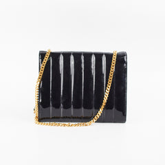 Saint Laurent Vicky Crossbody Bag Black