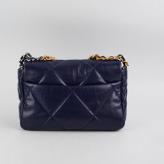 Chanel 19 Small Navy Crossbody - Series 30