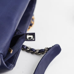 Chanel 19 Small Navy Crossbody - Series 30