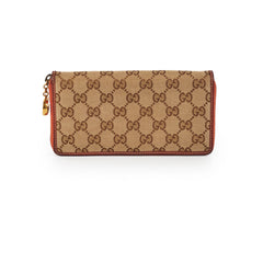 Gucci Monogram Canvas Long Wallet