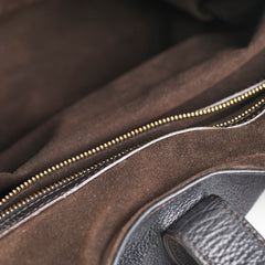 Louis Vuitton Monogram Mahina Black Shoulder Bag