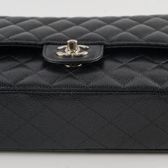 Chanel Medium Classic Double Flap Caviar Black