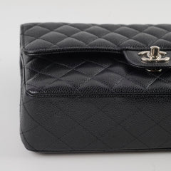 Chanel Medium Classic Double Flap Caviar Black