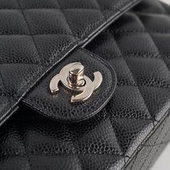 Chanel Medium Classic Double Flap Caviar Black