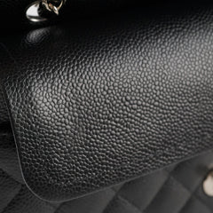 Chanel Medium Classic Double Flap Caviar Black
