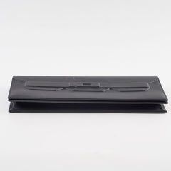 Hermes 29 Birkin Shadow Cut Clutch Noir B Stamp