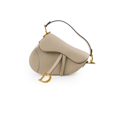 Christian Dior Saddle Bag Beige