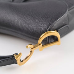 Christian Dior Mini Saddle Bag Black