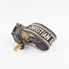 Christian Dior Mini Saddle Bag Black