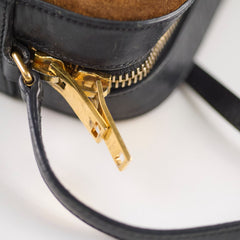 Saint Laurent Mini Camera Bag Suede Leopard