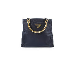 Prada Vintage Nylon Tote Navy