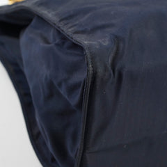 Prada Vintage Nylon Tote Navy