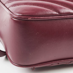 Saint Laurent Lou Camera Bag Burgundy