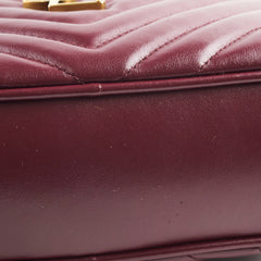 Saint Laurent Lou Camera Bag Burgundy