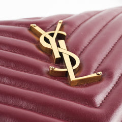 Saint Laurent Lou Camera Bag Burgundy