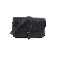 Louis Vuitton Diane Empriente Black Microchip