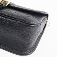 Louis Vuitton Diane Empriente Black Microchip