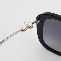 Chanel Square with Pearly Temple Sunglasses