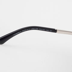 Chanel Square with Pearly Temple Sunglasses