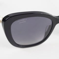 Chanel Square with Pearly Temple Sunglasses