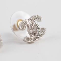 Chanel CC Logo Earrings Studs